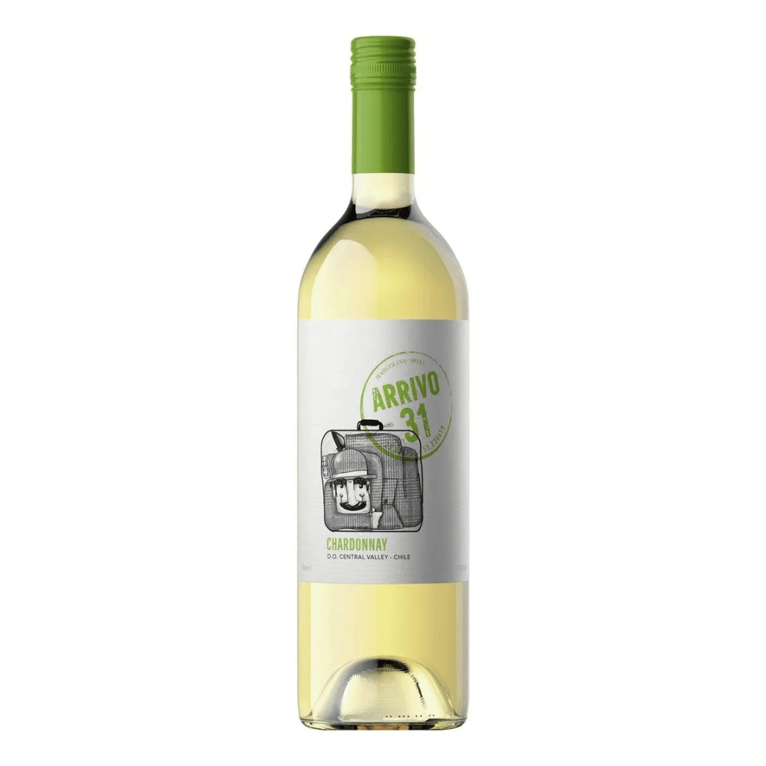 Arrivo 31 Chardonnay — O Vinho Branco Arrivo 31 Chardonnay é uma escolha excepcional para os apreciadores de vinhos que buscam qualidade e sabor. Produzido pela renomada Vinícola Panizzon, este vinho é oriundo do Valle Central no Chile, uma região conhecida por suas condições ideais para a viticultura.