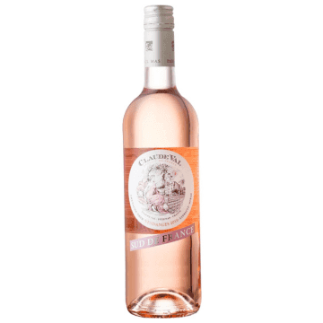Claude Val Rosé — Uvas: Grenache, Cinsault e Syrah. Coloração rosada delicada e brilhante. Focado nas pequenas frutas vermelhas maduras, sob contornos florais. Na boca muito leve, de acidez frutada, final limpo e suculento.